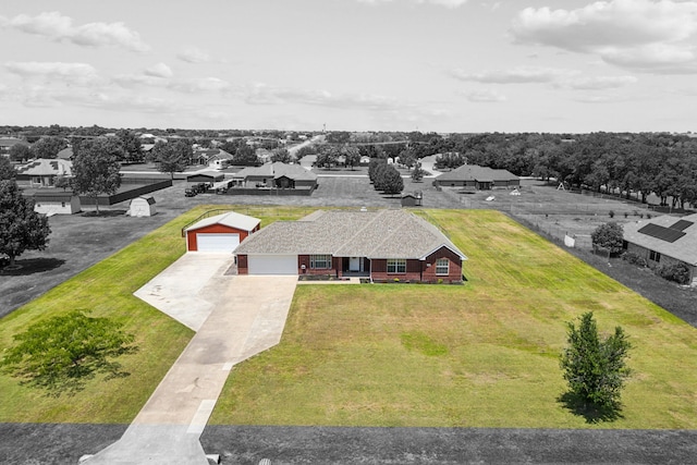 830 Cross Timbers Dr, Lowry Crossing, TX 75069 - aerial view of property and surrounding area