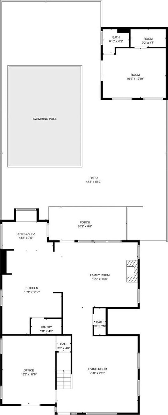4356 San Carlos St, University Park, TX 75205 - floor plan / room layout