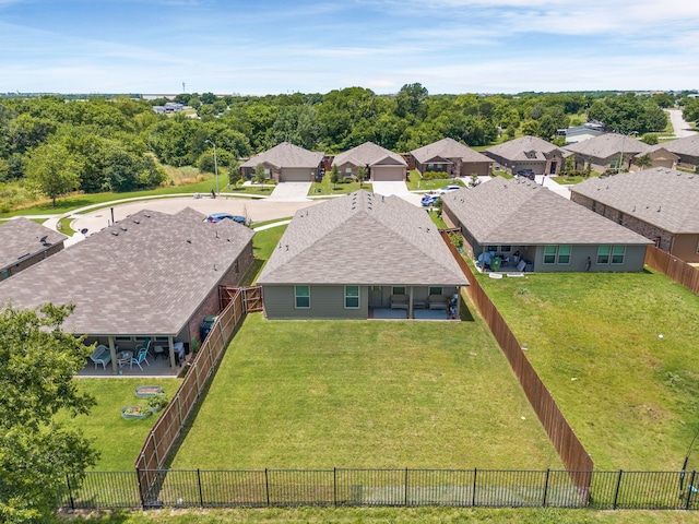 16316 Caledonia Ct, Justin, TX 76247 - aerial view of property and surrounding area