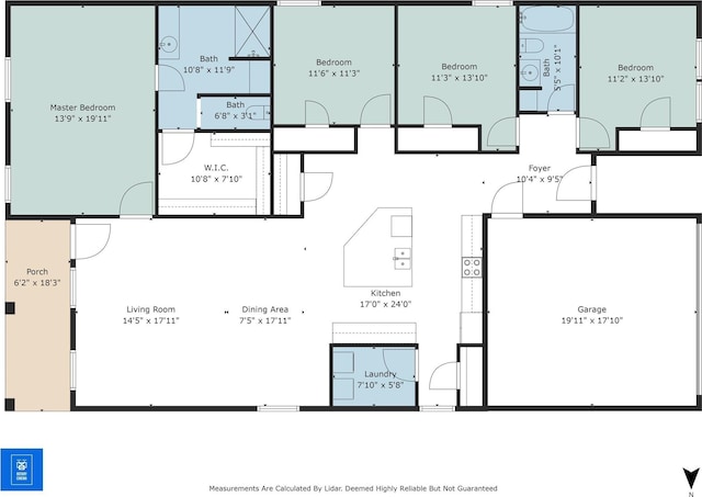 16316 Caledonia Ct, Justin, TX 76247 - floor plan / room layout
