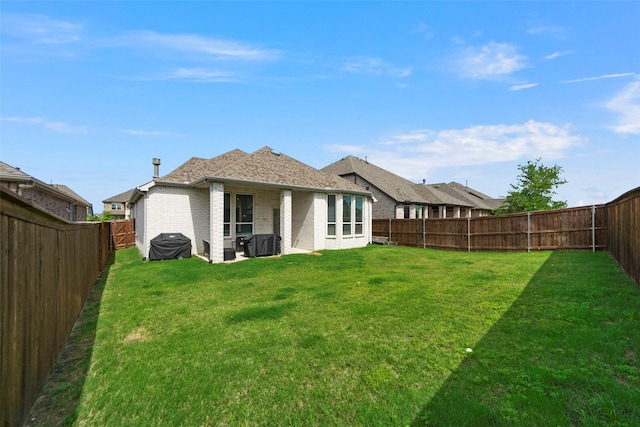 2020 Rhea Ct, Celina, TX 75009 - rear view of property featuring brick siding