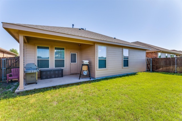 5212 Sugarcane Ln, Fort Worth, TX 76179 - rear view of house featuring a patio area
