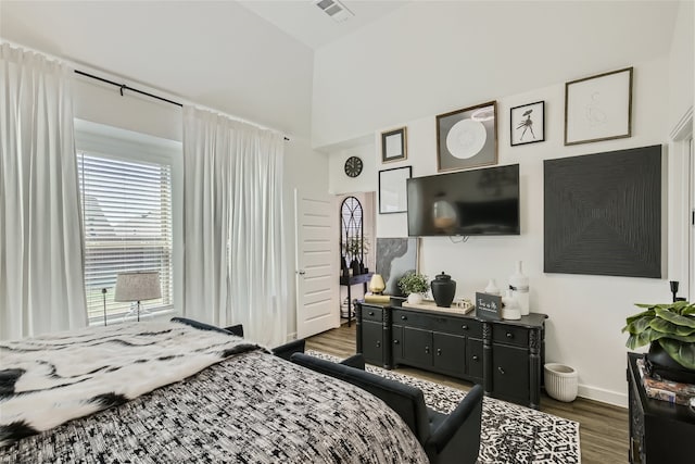 3906 Chesapeake Ln, Crandall, TX 75114 - bedroom featuring dark wood finished floors and baseboards