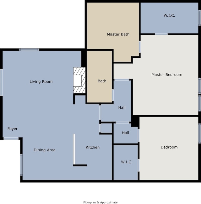 5806 Birchbrook Dr Unit 203, Dallas, TX 75206 - room layout