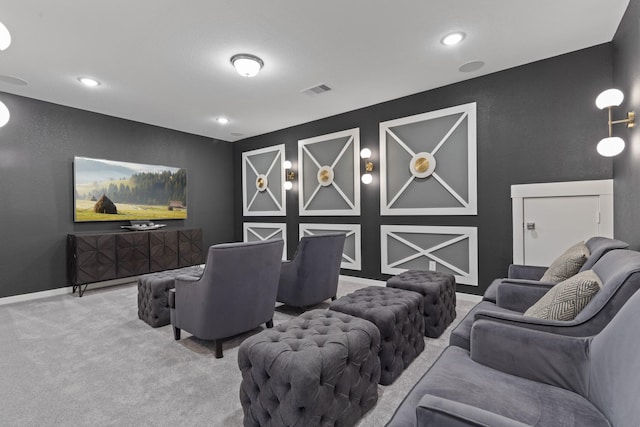 9305 Derry Ln, Aubrey, TX 76227 - carpeted home theater room featuring baseboards