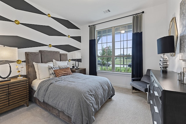 9305 Derry Ln, Aubrey, TX 76227 - bedroom featuring carpet floors, baseboards, and lofted ceiling