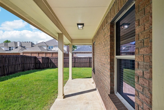 1280 Seymour Dr, Frisco, TX 75034 - view of patio with a residential view