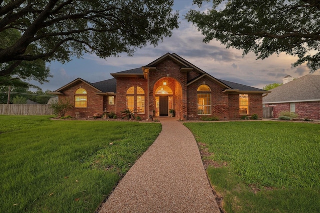 1300 Darbyton Dr, Hewitt, TX 76643 - traditional-style house with brick siding and roof with shingles