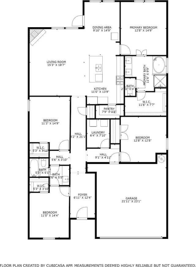 1224 Johnson Dr, Celina, TX 75009 - floor plan / room layout