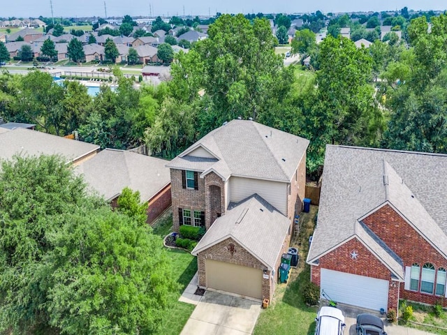 8924 Holliday Ln, Aubrey, TX 76227 - aerial perspective of suburban area