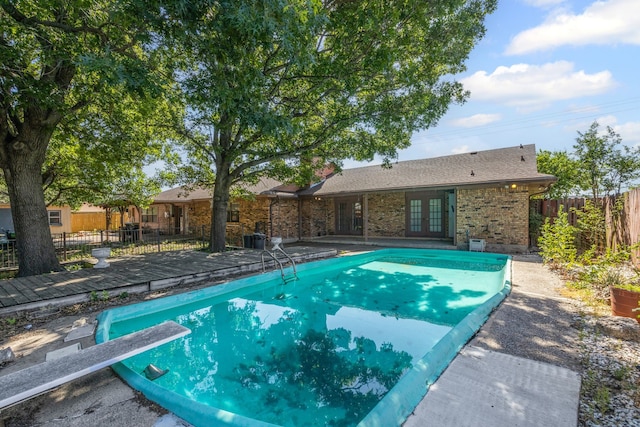 100 Yorkshire Dr, Princeton, TX 75407 - view of pool featuring french doors