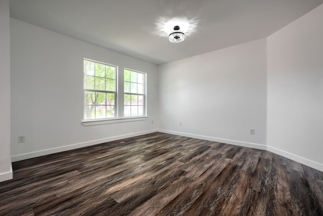 1722 Harvest Crossing Dr, Wylie, TX 75098 - unfurnished room featuring dark wood-style floors and baseboards