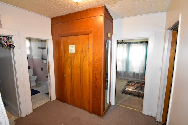 1509 S Wall, Brady, TX 76825 - hallway with healthy amount of natural light