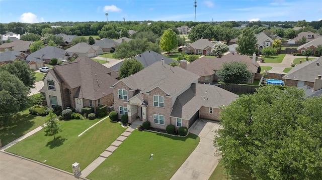 103 Daisey Ln, Justin, TX 76247 - aerial view of residential area