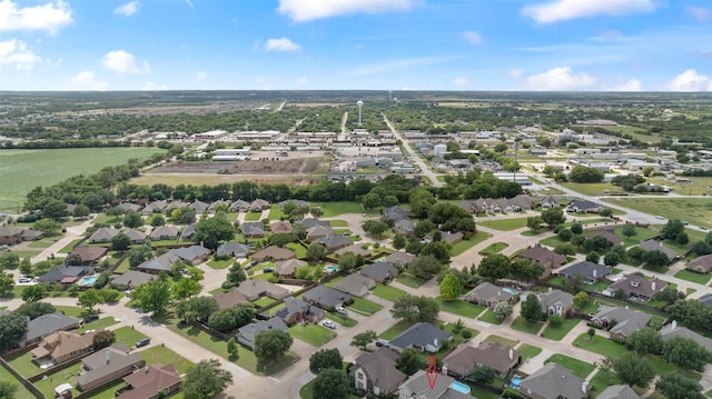 103 Daisey Ln, Justin, TX 76247 - aerial view of property's location featuring nearby suburban area