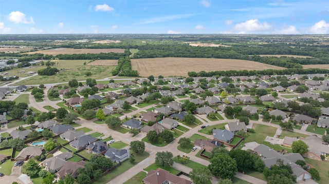 103 Daisey Ln, Justin, TX 76247 - aerial overview of property's location with nearby suburban area