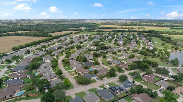 103 Daisey Ln, Justin, TX 76247 - aerial overview of property's location featuring nearby suburban area