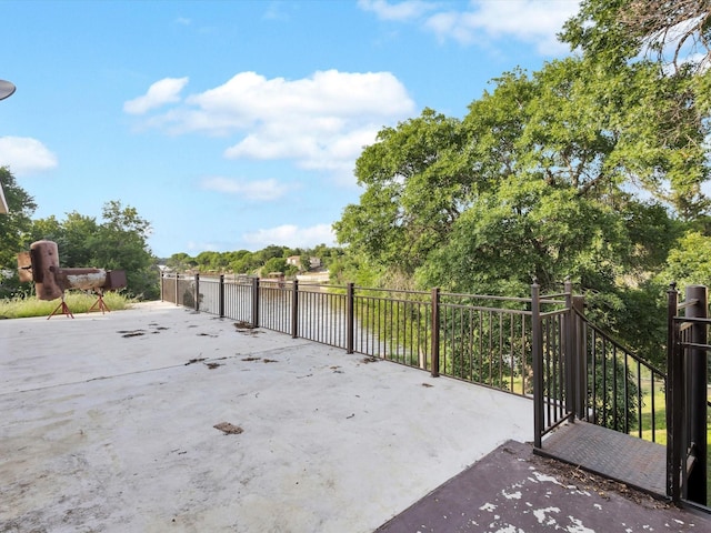 710 Crows Pt, Lake Bridgeport, TX 76426 - view of patio with a water view