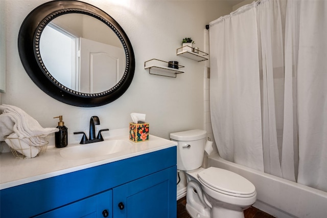 1531 Winding Trail Dr, Allen, TX 75002 - full bath with toilet, vanity, and shower / bath combo