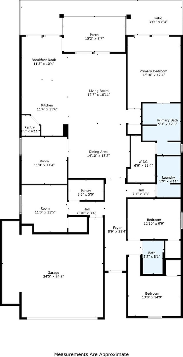 616 Forefront Ave, Celina, TX 75009 - room layout