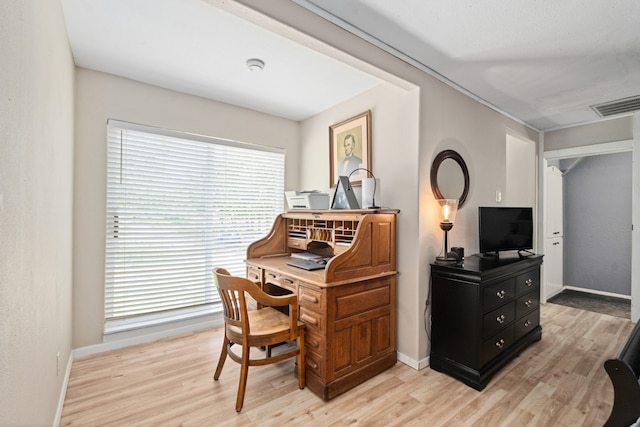 6171 Inca Dr, Mabank, TX 75156 - office space featuring baseboards and light wood finished floors