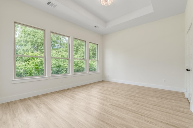 821 Hearthside Way, Mckinney, TX 75071 - spare room with healthy amount of natural light, light wood finished floors, and baseboards