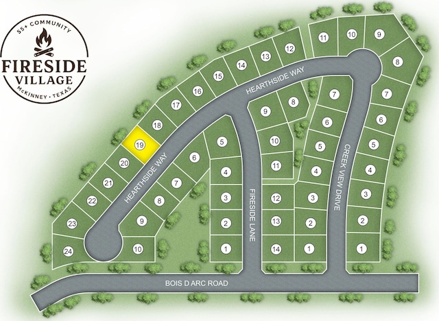 821 Hearthside Way, Mckinney, TX 75071 - map / location