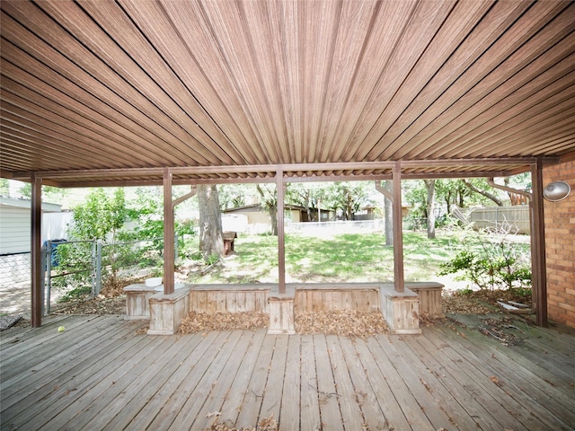 1431 Brazos St, Graham, TX 76450 - view of deck