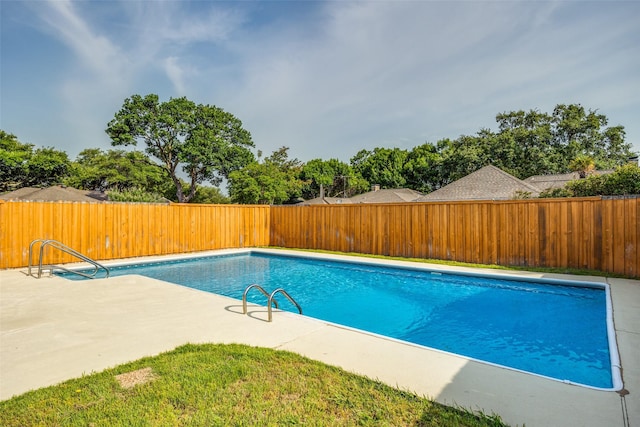 15820 Meadow Vista Dr, Dallas, TX 75248 - view of pool featuring a fenced backyard and a patio