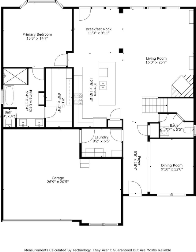 1386 Caspian Dr, Roanoke, TX 76262 - floor plan / room layout