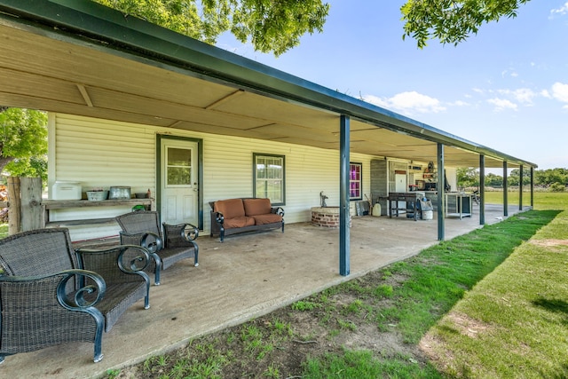 40248 Fm 2481, Hico, TX 76457 - view of patio