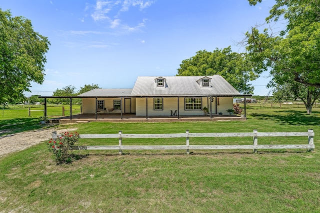 40248 Fm 2481, Hico, TX 76457 - farmhouse-style home with covered porch and metal roof
