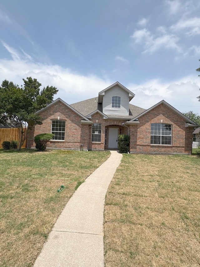 5421 Palace Dr, Richardson, TX 75082 - traditional home featuring brick siding and roof with shingles