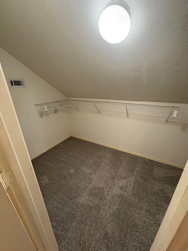 5421 Palace Dr, Richardson, TX 75082 - spacious closet with dark carpet