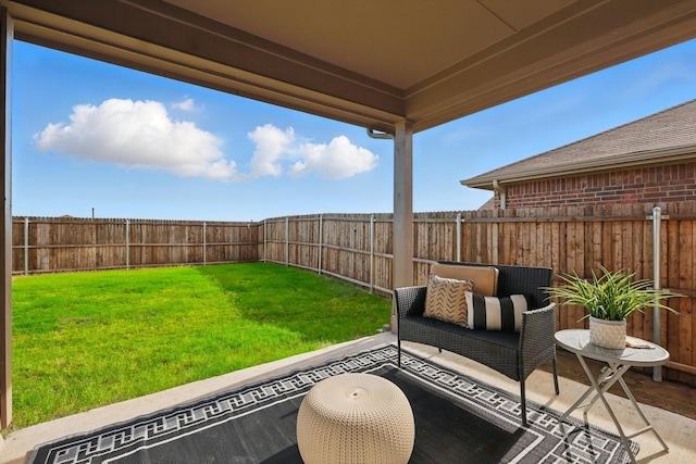 3800 Canyon Verde Ln, Denton, TX 76226 - view of patio