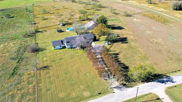 430 Hornik Rd, Ennis, TX 75119 - aerial overview of property's location with rural landscape