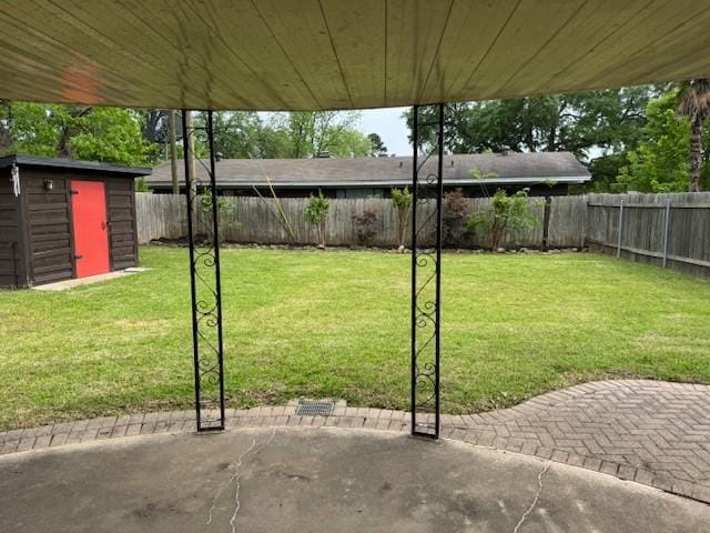 401 Locust St, Shreveport, LA 71105 - view of yard with a patio area