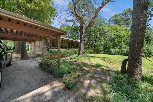 225 Springwood Cir, Chandler, TX 75758 - view of green lawn