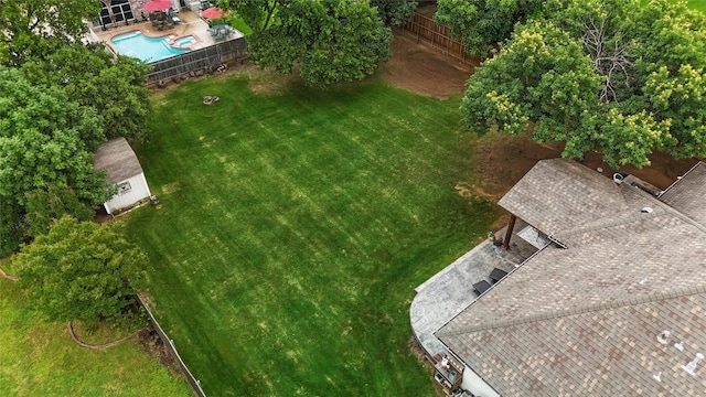 1137 Countryhill Dr, Keller, TX 76248 - drone / aerial view of a pool