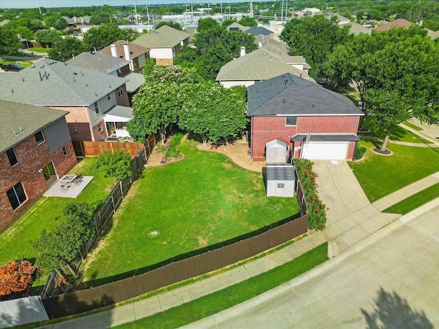 1500 Caymus Ct, Lewisville, TX 75067 - aerial perspective of suburban area