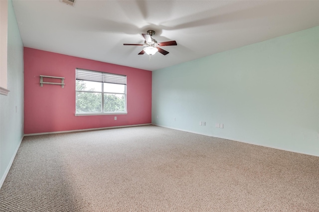 4430 Morning Star Ln, Midlothian, TX 76065 - unfurnished room featuring a ceiling fan, carpet, and baseboards