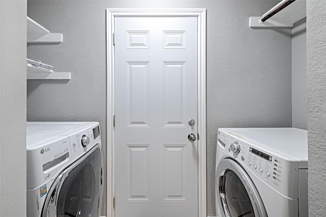 3019 Lela St, Irving, TX 75061 - washroom with washer and dryer