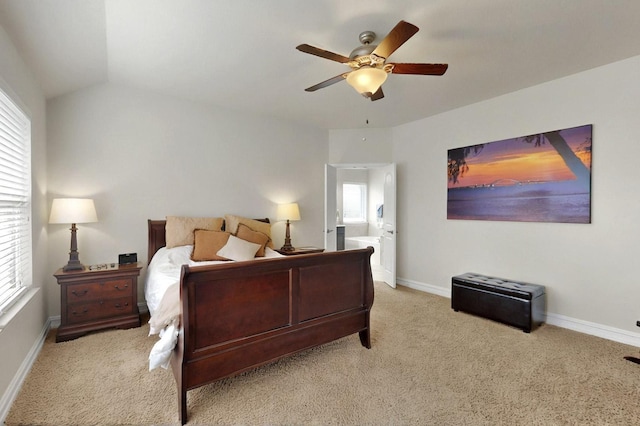 691 Hobie Point Dr, Lewisville, TX 75056 - bedroom with multiple windows, light carpet, and baseboards
