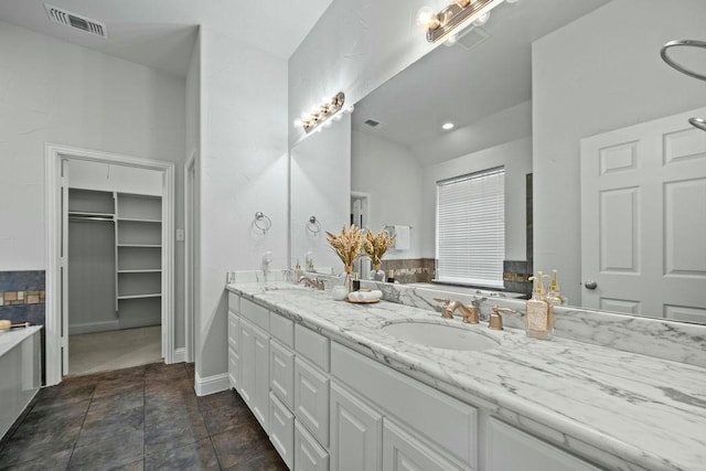 2425 Sir Lovel Ln, Lewisville, TX 75056 - bathroom with double vanity