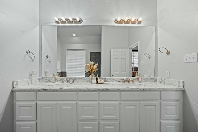 2425 Sir Lovel Ln, Lewisville, TX 75056 - bathroom with double vanity