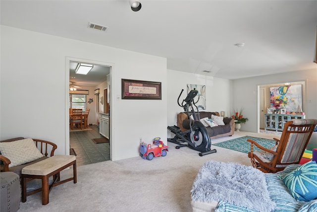3720 Wharton Dr, Fort Worth, TX 76133 - view of carpeted living room