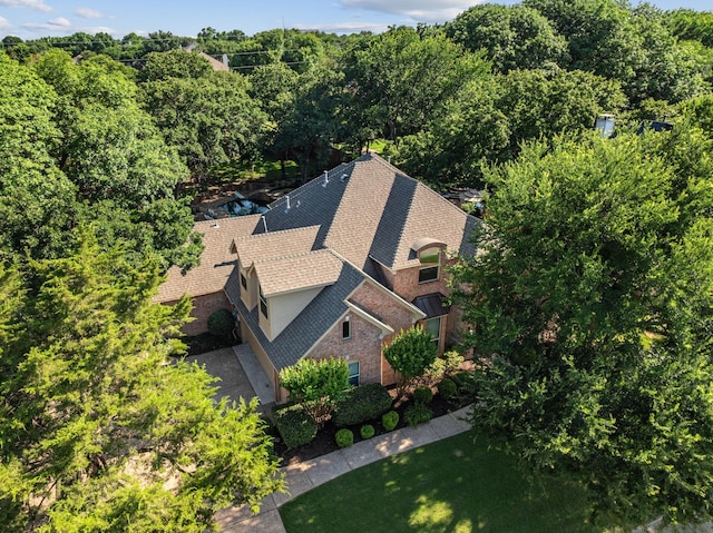 1817 Foxborough Trl, Flower Mound, TX 75028 - aerial view of property and surrounding area
