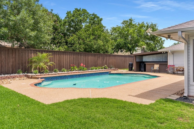 529 Doubletree Dr, Highland Village, TX 75077 - view of pool featuring a patio area