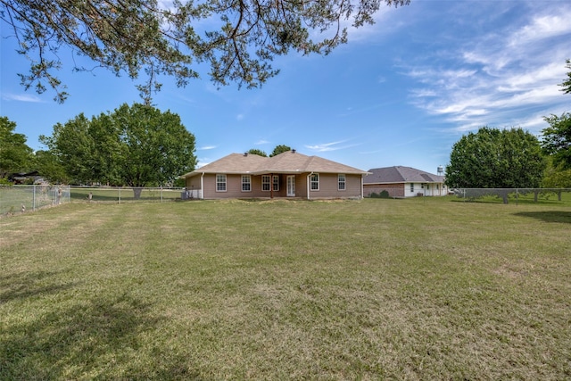 505 W Thomas St, Leonard, TX 75452 - view of yard