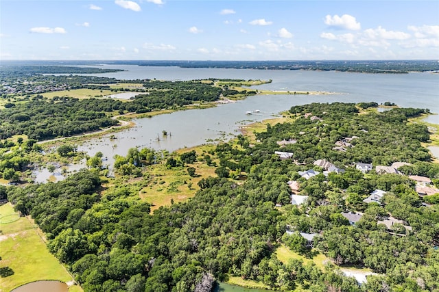 2818 Summit Ridge St, Grapevine, TX 76051 - drone / aerial view of a nearby body of water
